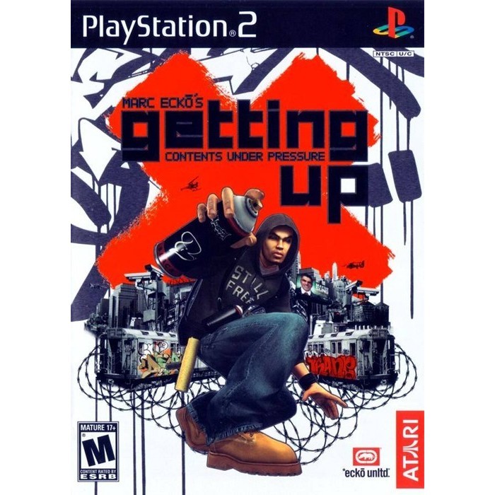 Kaset Playstation 2 - Marc Ecko's Getting Up Contents Under Pressure