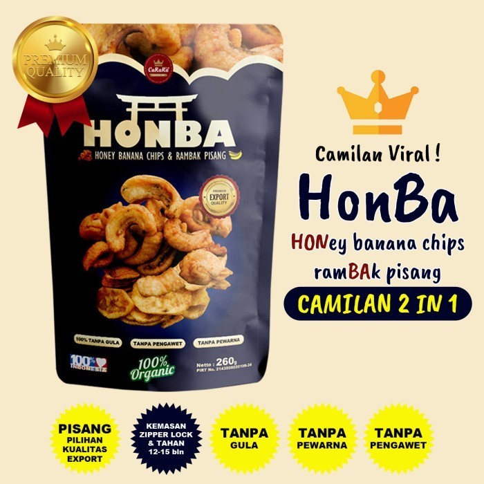 

Terbaru Honba Carara Rambak Pisang dan Honey Banana Chips