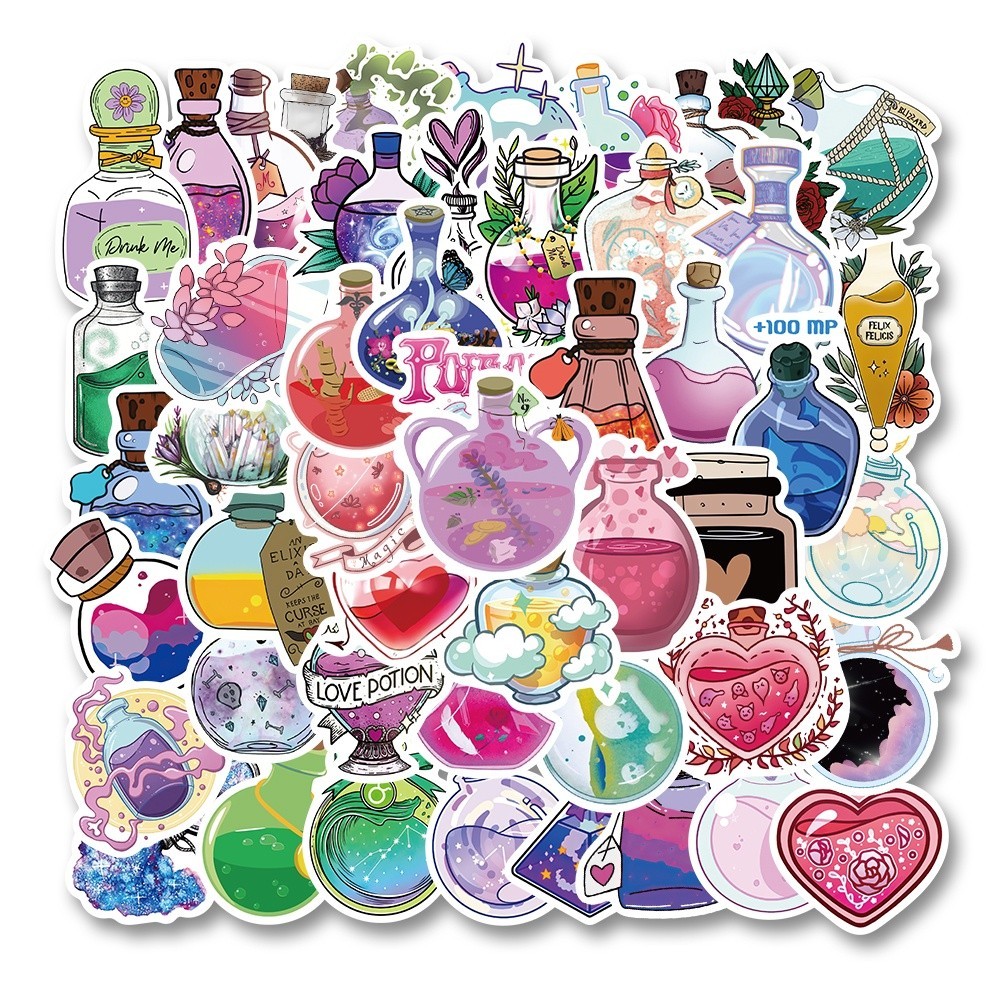 

PROMO25 Pcs Stiker Desain water cup Tahan Air Untuk Dekorasi notebook hello.nuza