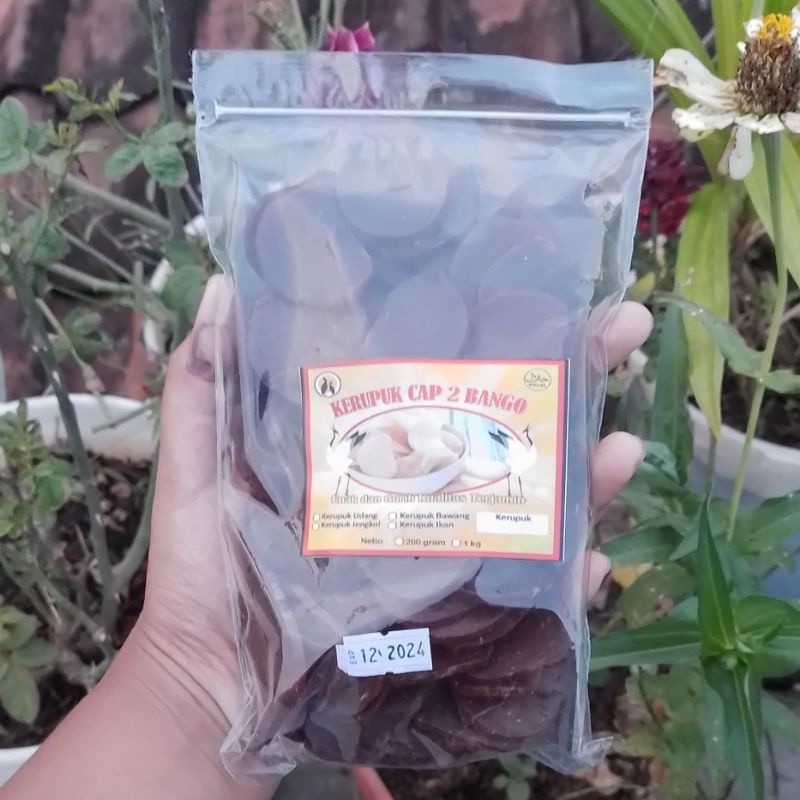 

KERUPUK JENGKOL MENTAH CAP 2 BANGO 200gr