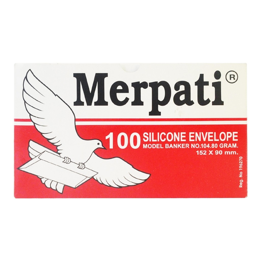 

Amplop Silikon Merpati No.104 isi 100pcs murah