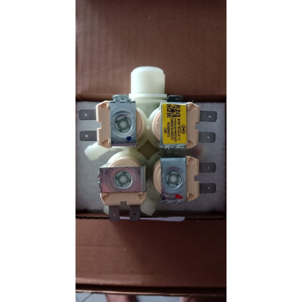 INLET VALVE MESIN CUCI FRONT LOAD LG WD-P1410BRD WD-P1410RD6 WD-P1411RD6