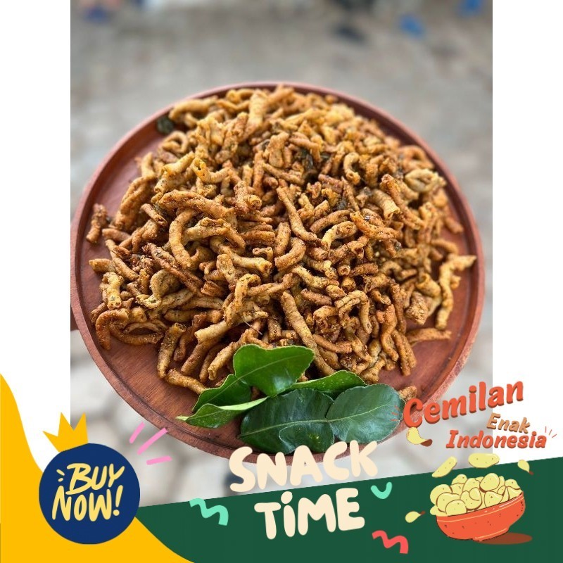 

PROMO HEMAT KRIPIK USUS PEDAS DAUN JERUK 1KG