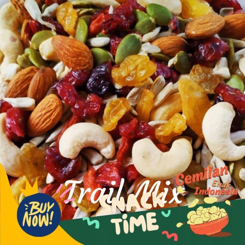 

Special Diskon TRAIL MIX 1KG - HEALTHY SNACK CEMILAN SEHAT BALIKPAPAN