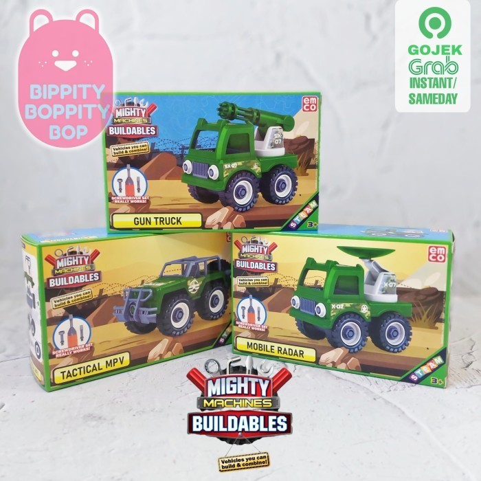 Vincent EMCO Mighty Machines Buildables Green - Mobile Radar