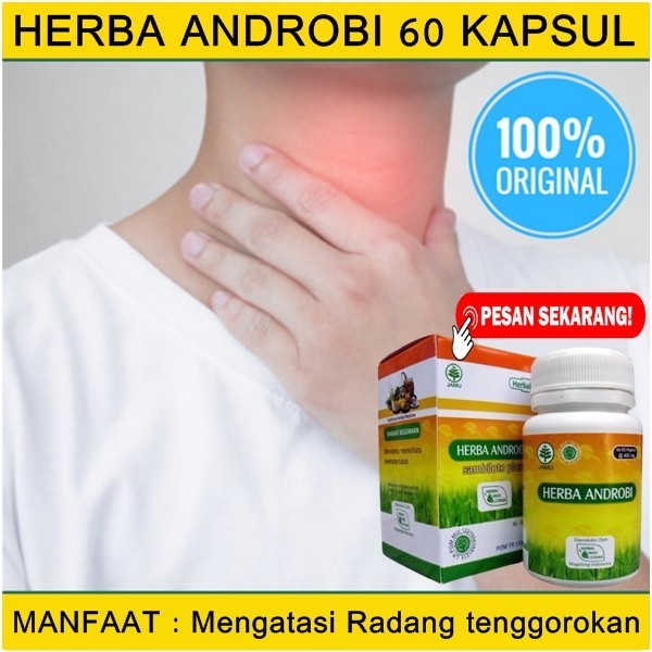 Obat Radang Tenggorokan Sakit Tenggorokan Dewasa Herbal Susah Menelan Ampuh Original