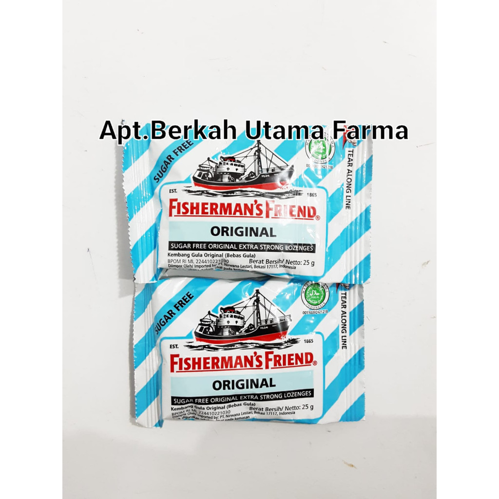 

Fisherman SF Original per 1 bks (biru muda)