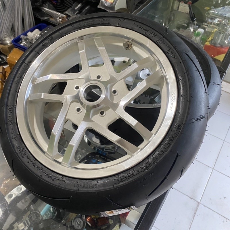 velg ring 12 R12 GS Gscooter ban ADX milleprimo 110/70-12