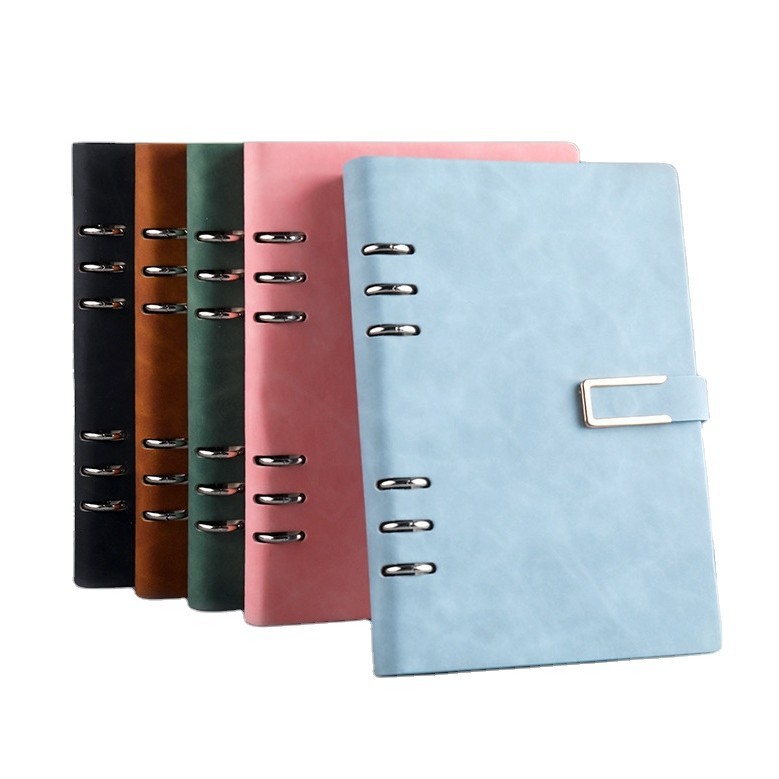 

Buku catatan perjalanan buku harian buku catatan bisnis A5 buku catatan loose-leaf