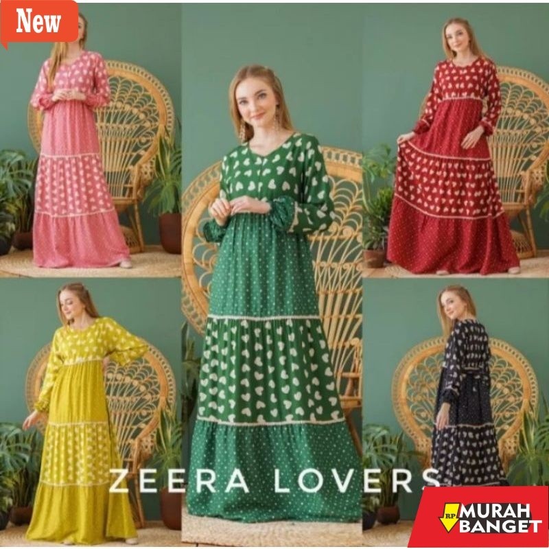 BAJU TIMUR TENGAH WANITA UNTUK LEBARAN- DASTER ARAB MOTIF SUSUN LENGAN PANJANG RAYON PREMIUM BIG SIZ