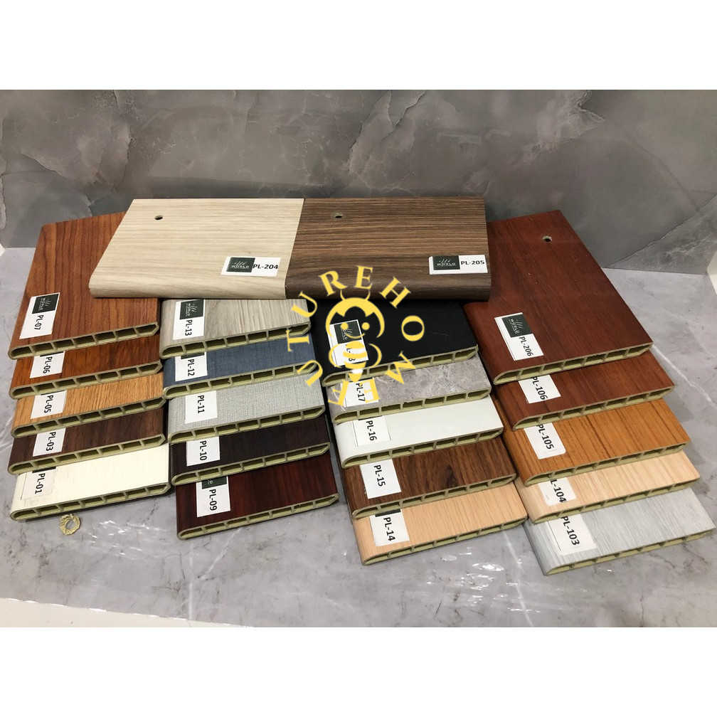 PLINT LANTAI WPC 10CM / LIS LANTAI WPC 2,4M LEBAR 10CM TEBAL 1.2CM PER BATANG