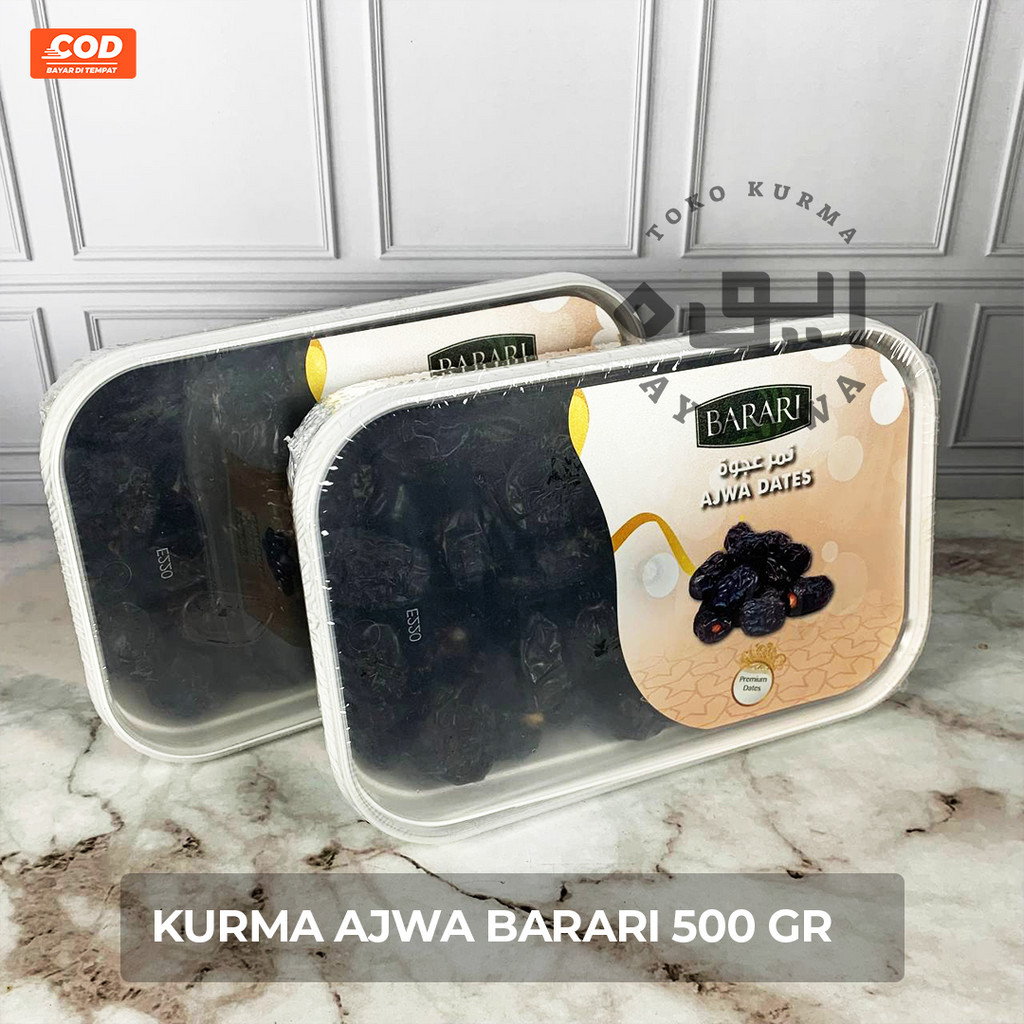 

KURMA AJWA AL MADINAH DATES BARARI 500gr TUPPERWARE ORIGINAL