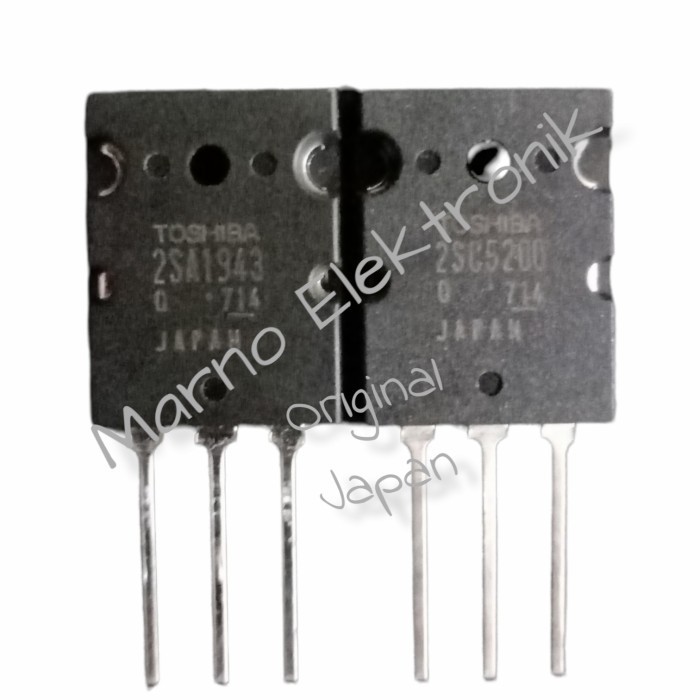 TR TOSHIBA C5200 A1943 ORI 2CS5200 2SA1943 -BB12