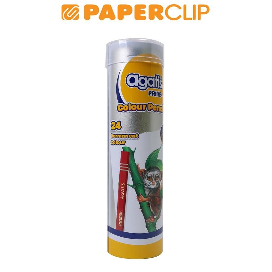 

PENSIL WARNA AGATIS PRIME 24C GPMH-C-R2401 ROUND TIN CASE