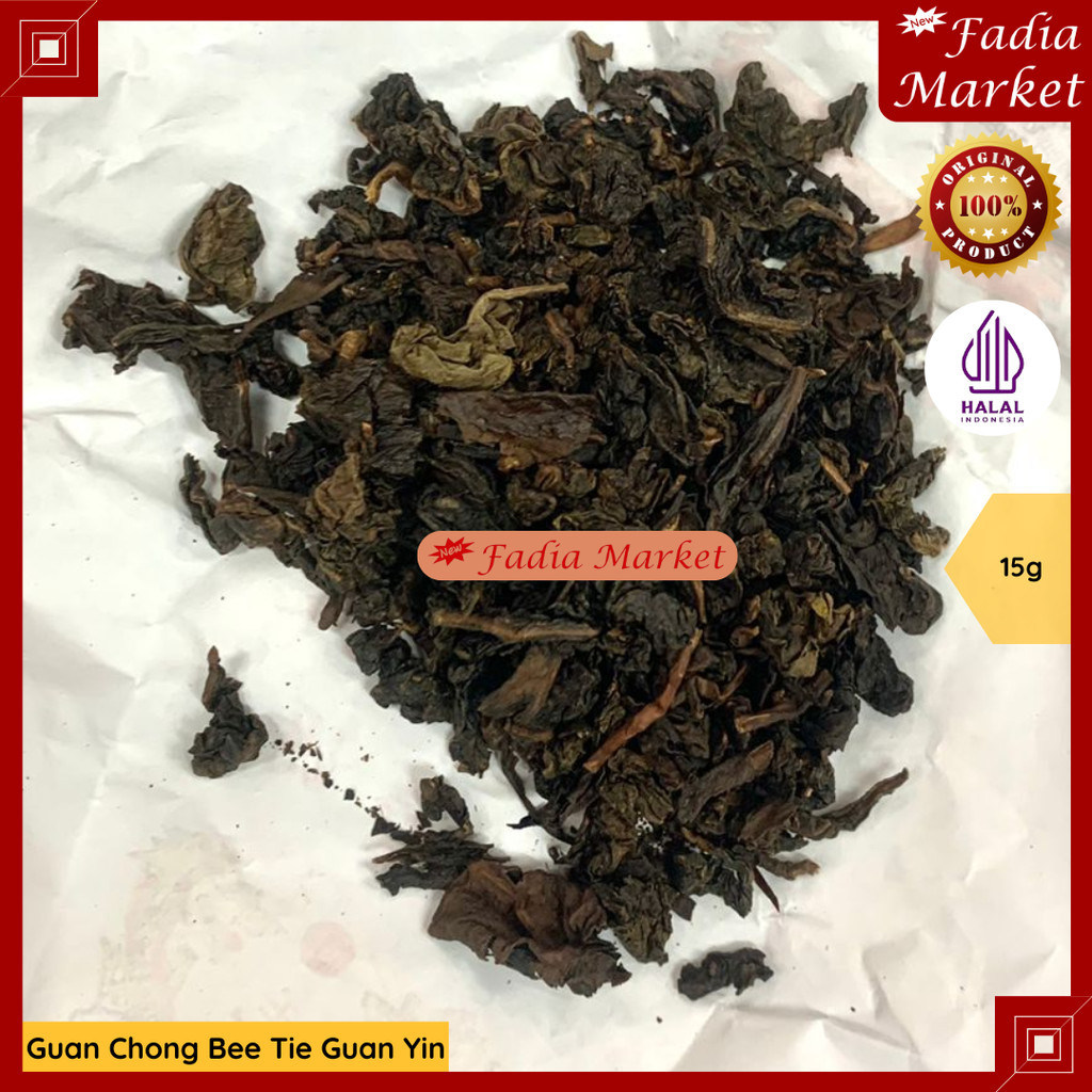 

Guan Chong Bee Tie Guan Yin Daun Teh Oolong Tea China 12g ECERAN