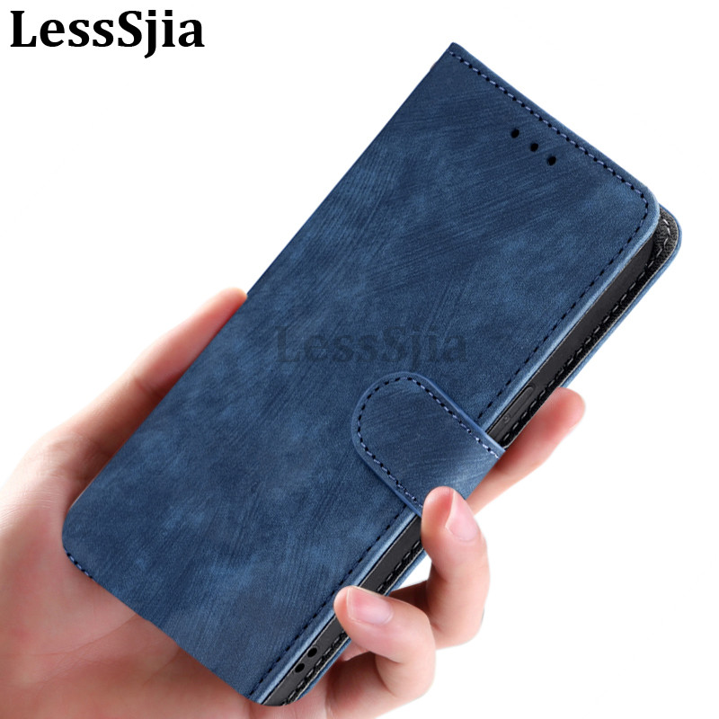 Phone Cover For Sharp Aquos R9 R10 Anti-theft Brush Clasp Flip Case Fall-proof for Sharp Aquos R9 R1