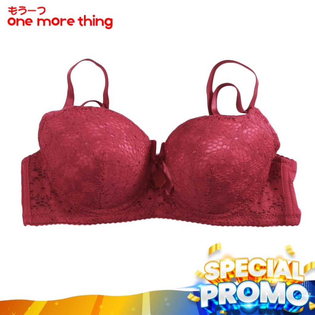 OMT - Grape Grape Bra Renda Kawat Push Up Bh Pushup Berkawat Busa Tebal Spm 0306