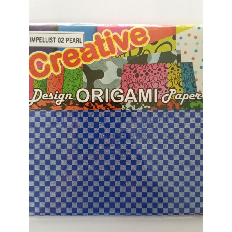

ASTURO Kertas Origami Motif Impellist 02 Pearl 14X14