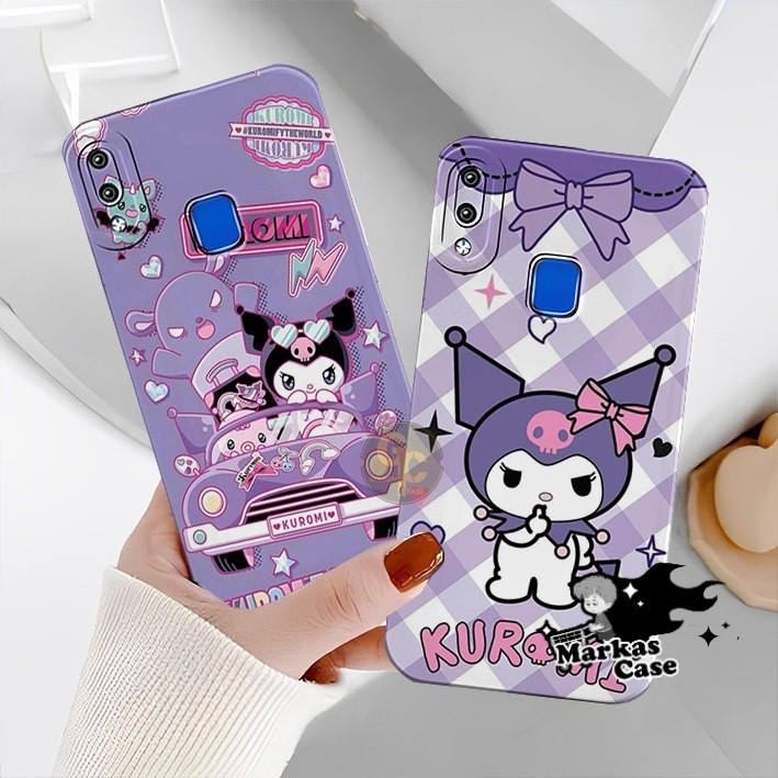 Softcase VIVO Y91/Y93/Y95 [FINGER] Motif KUROMI - Case Kekinian - Case Procamera - Pelindung HP - Ke