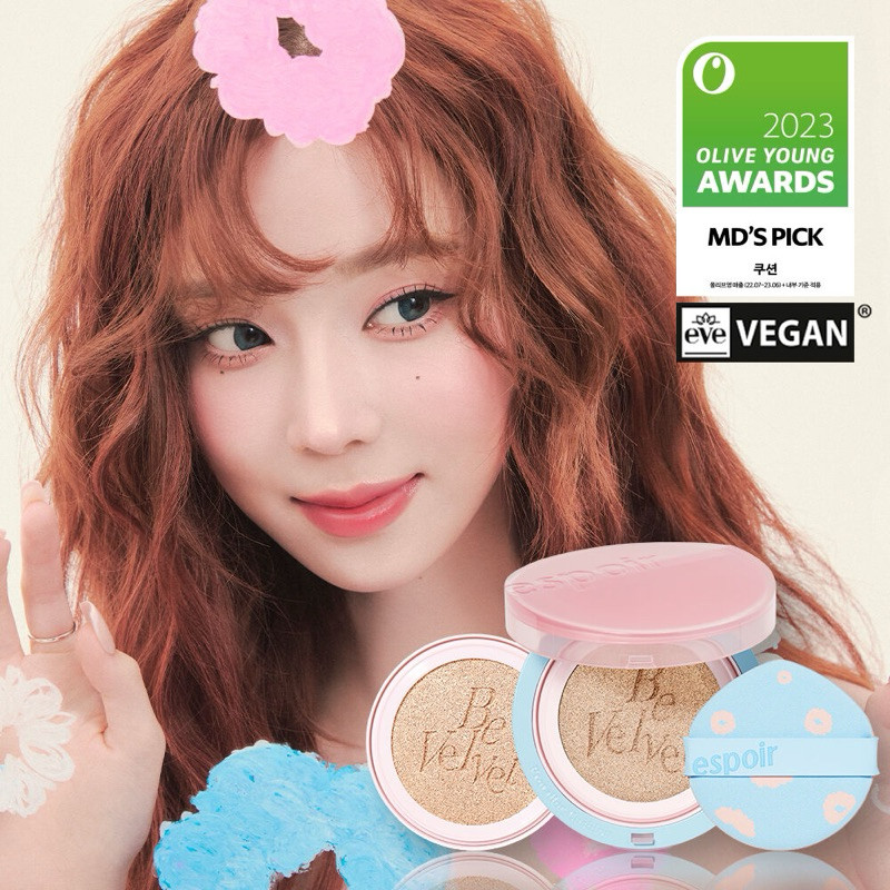 Espoir Winter Aespa Pro Tailor Be Velvet Cover Cushion + Refill | Espoir