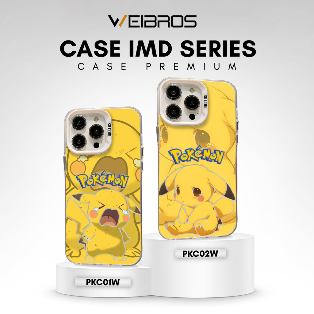 WEIBROS CASE OPPO A74 A95 A78 A79 4G 5G A5 A9 2020 F11 F1S F5 CASING IMD POKEMON PIKACHU
