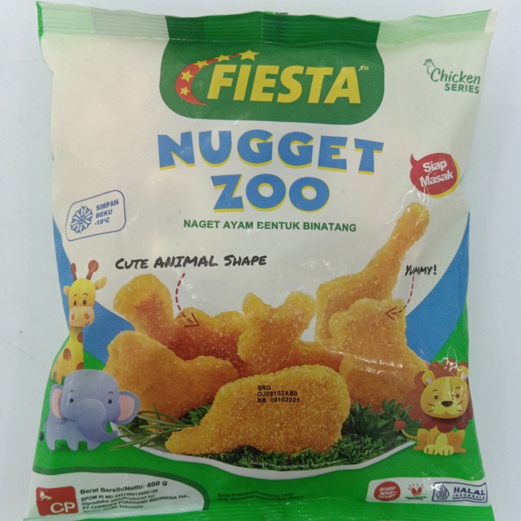 

FIESTA CHICKEN NUGGET AYAM ZOO 400GR