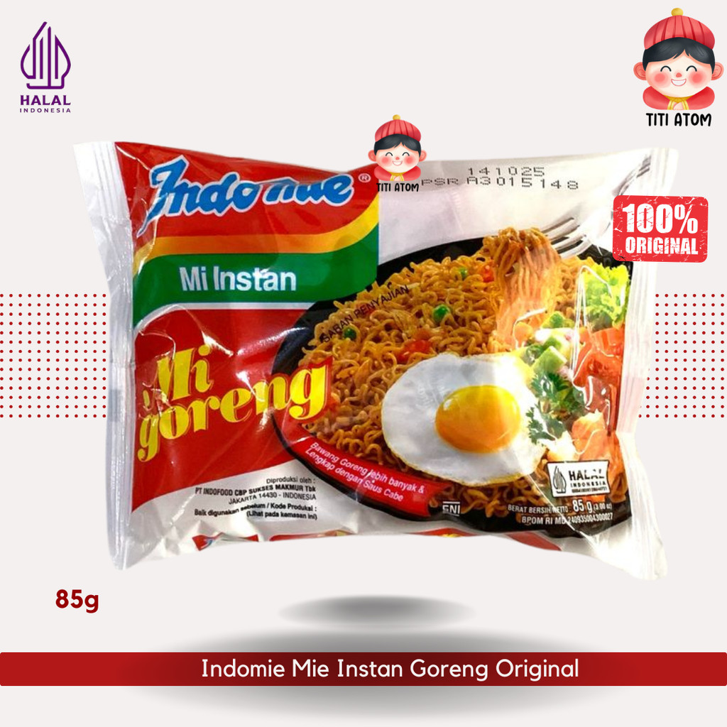 

Indomie Mie Instan Goreng Original 85g