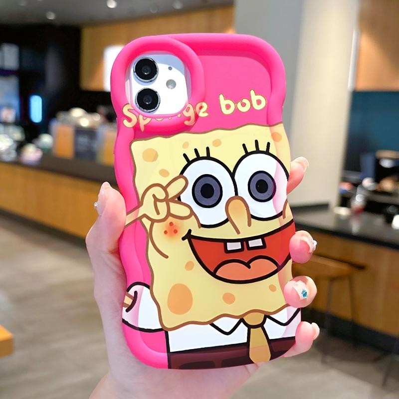Casing Hp For Samsung J7 Prime F04 F12 F23 On7 2016 Case Cartoon SpongeBob SquarePants Silicon Antic