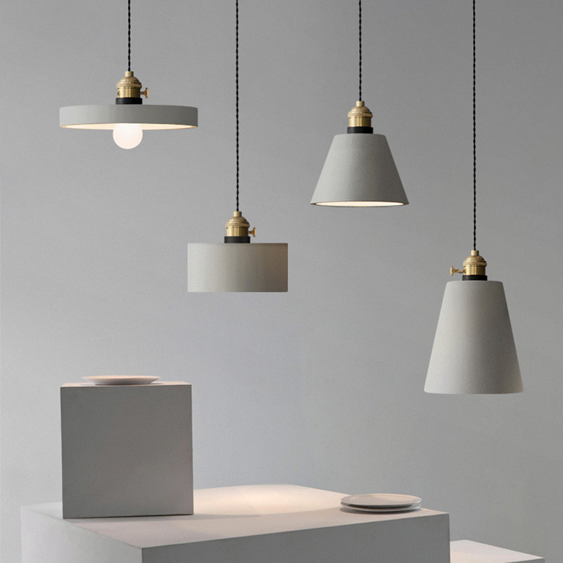 

Pendant lamp shade silicone mold Concrete lampshade molds DIY home furniture molds