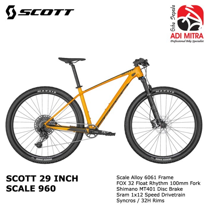 SCOTT Scale 960 [29 Inch] Sepeda MTB 12 Speed