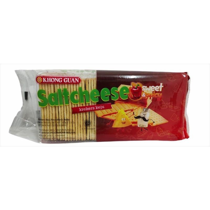 

Khongguan salt cheese original / sweet & spicy 200 gram - ABH