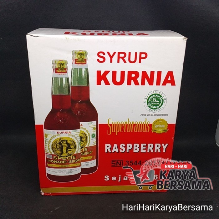

Terjual SYRUP KURNIA RASPBERRY KOTAK 6'S X 600MLTerlaris