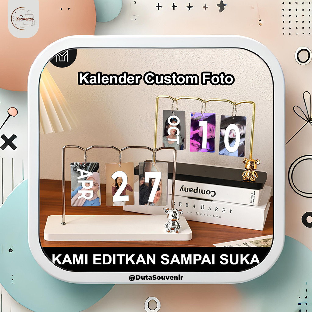 

Kalender Custom Foto – Estetik & Unik untuk Rumah & Kantor