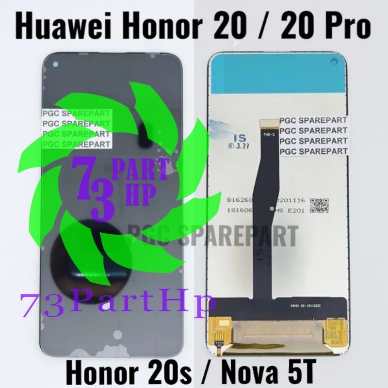 Original OEM LCD Touchscreen Fullset Honor 20 / Honor 20 Pro / Honor 20s / Hua wei Nova 5T / YAL-AL0
