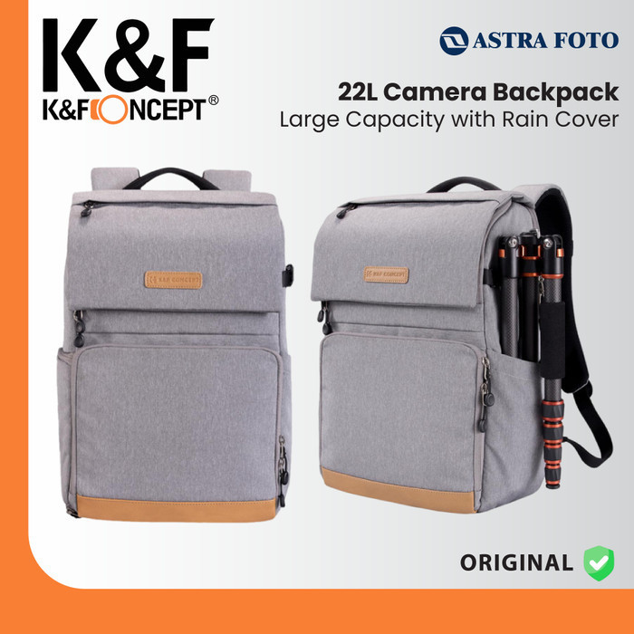 KNF Concept 22L Tas Large Backpack Waterproof Photography Laptop