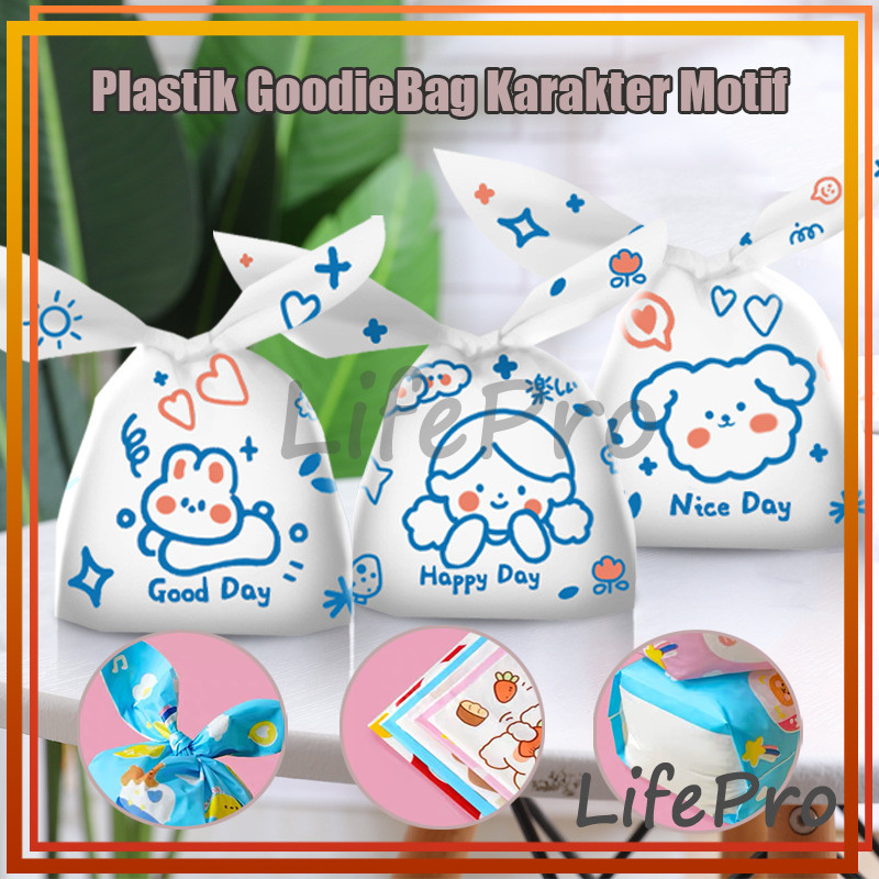 

50PCS Plastik Kantong Bingkisan Souvenir Snack / Bag Ulang Tahun Anak / Tas Plastik Hampers / Kantong Plastik Cookies Lucu Pesta Perayaan / Karakter Souvenir / Kantong Plastik Karakter Souvenir