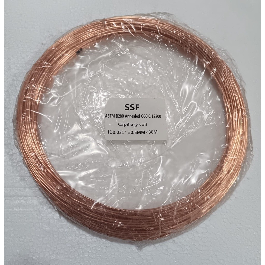 PIPA KAPILER KULKAS 0,31 MM 0,031" X 1,5MM X 30M SSF