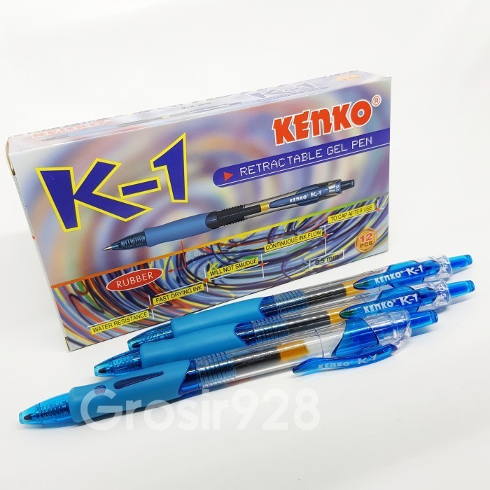 

PROMO!! -(Per 12) Pulpen Gel Kenko K-1