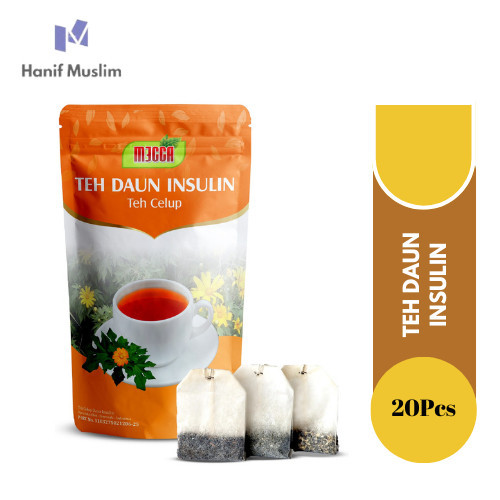 

Teh Celup Daun Insulin Mecca Efektif Mengatasi Diabetes - 20 pcs bq