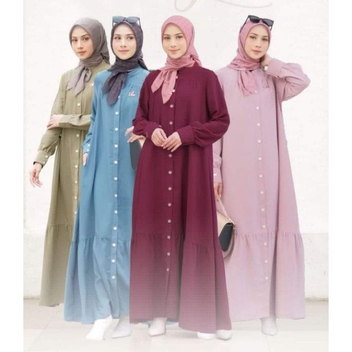 Gamis Dayana Dress by Aden Hijab Original