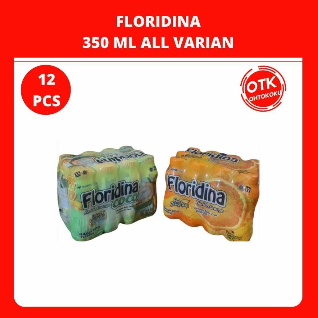 

FLORIDINA MINUMAN RASA JERUK 350ML ISI 12PCS