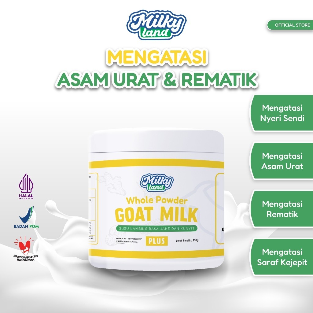 

Foodgrey - Susu Kambing etawa Rematik dan Asam urat 250gr