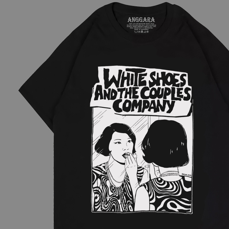 WHITE SHOES AND THE COUPLES COMPANY TSHIRT / kaos band distro terlaris pria wanita