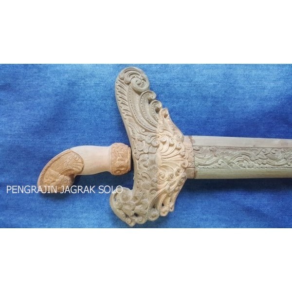 warangka keris ukiran kayu sawo free ongkirr PJS45