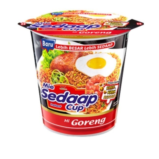 

- 1 dus mie sedaap cup goreng 85g x 12 cup