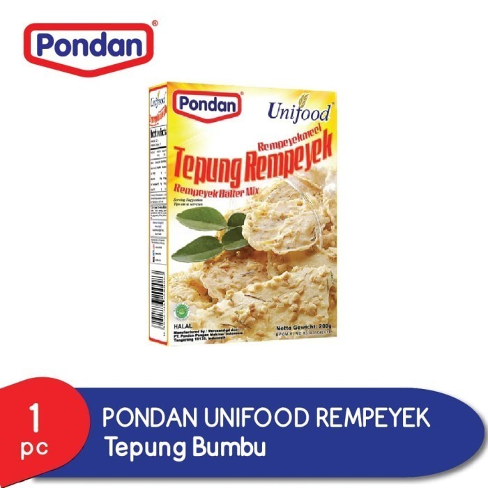 

Pondan Unifood Rempeyek 200g New-°▽°