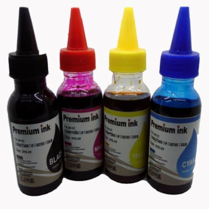 

TINTA PREMIUM INK 100ml TINTA REFILL PRINTER CANON - Biru