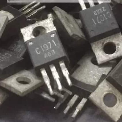 Transistor 2SC1971 C1971 1971 final Pemancar FM PART AND TOOL ELEKTRO