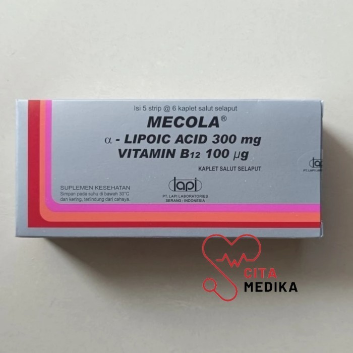 ready- MECOLA 300 mg Box 30 Kaplet -murah✔️ originale