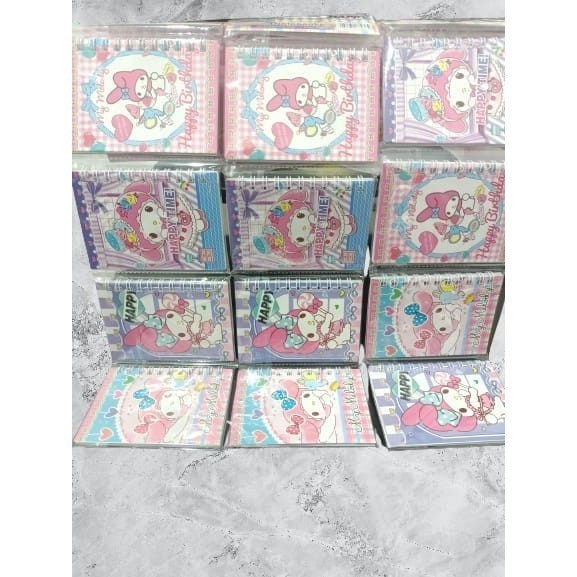 

J2 - Notebook mini karakter sanrio lucu